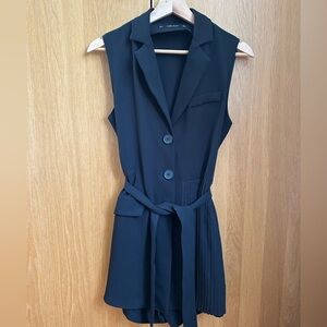 Zara - black romper dress
